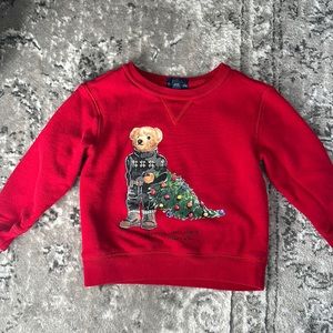 Boys Ralph Lauren holiday sweatshirt